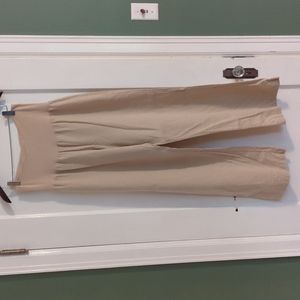 Pinkblush linen maternity pants